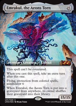 Emrakul, the Aeons Torn Ultimate Masters Topper